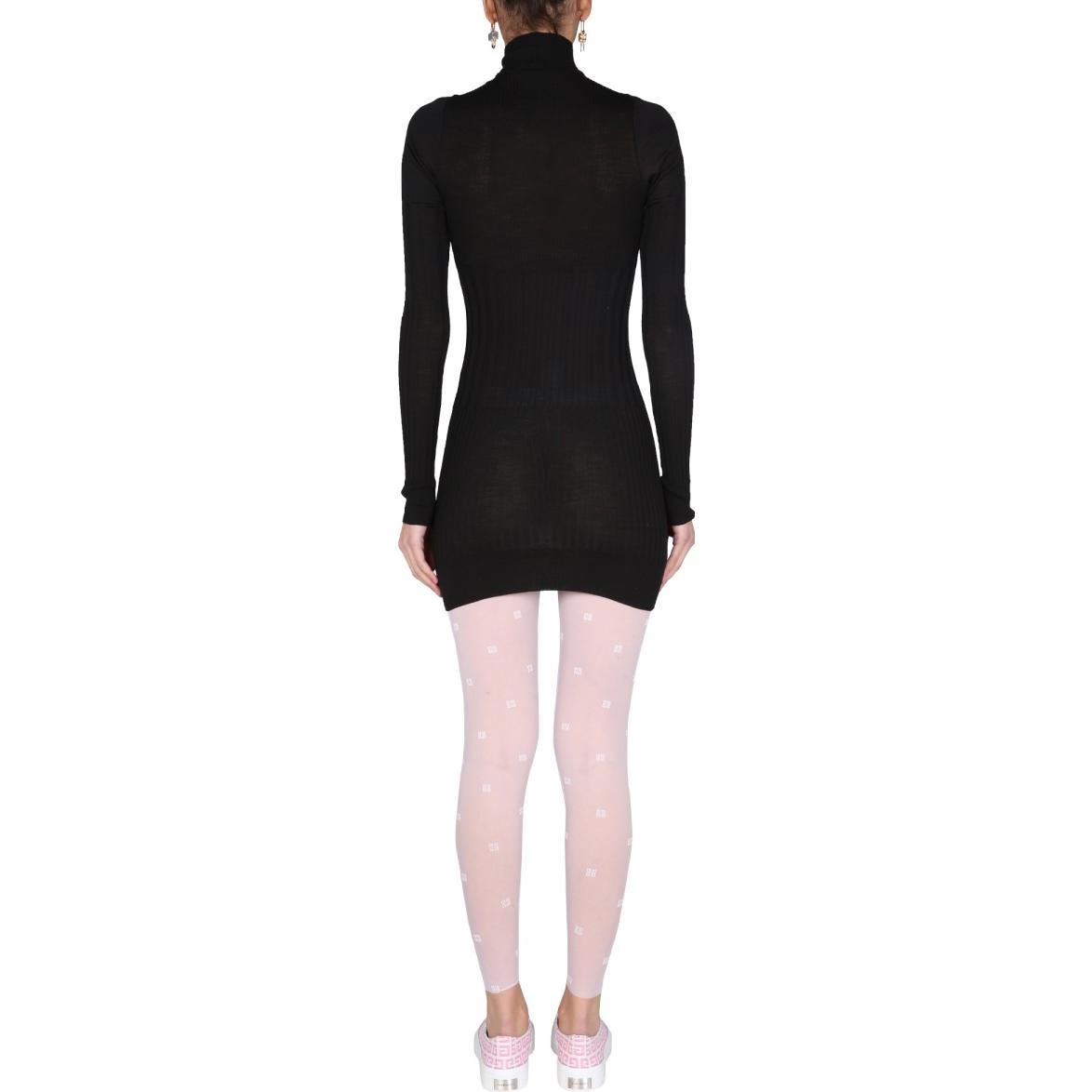 Shop (W) 纪梵希FW22黑色高领收腰长袖连衣裙 BW219B40CY-001