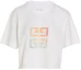 Buy (Women) Givenchy FW22 Cropped Logo Print Crewneck T-Shirt White BW709X3Z9Y-100