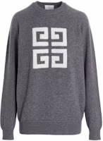 Order (W) GIVENCHY FW22 灰色大Logo印花圓領毛衣 BW908N4ZEQ060