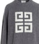 Details for (Women) GIVENCHY FW22 Grey Crewneck Sweater with Large Logo Print BW908N4ZEQ060