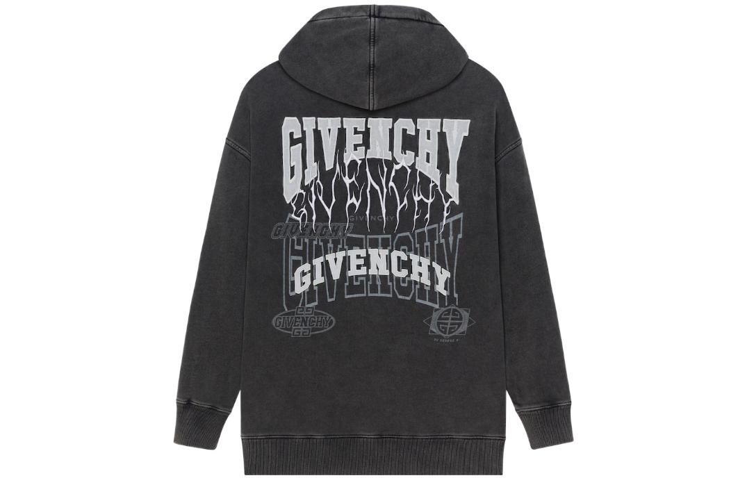 Lookbook (W) GIVENCHY FW22 灰色印花連帽衫 BWJ03E3ZB4-020