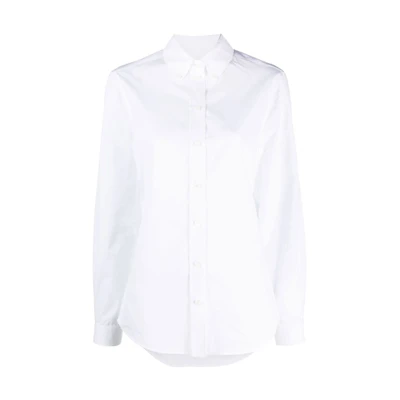 (Women) Givenchy FW22 Single-Breasted Long Sleeve Shirt White BW60ZC14M6-100