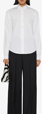(W) Givenchy FW22 Kemeja Lengan Panjang Single-Breasted Putih BW60ZC14M6-100 Lookbook (W) Givenchy FW22 Kemeja Lengan Panjang Single-Breasted Putih BW60ZC14M6-100