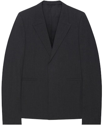 (W) 지방시 FW22 슬림 핏 싱글 브레스티드 블레이저 차콜 블랙 BM30CR13MP-025 Buy (W) 지방시 FW22 슬림 핏 싱글 브레스티드 블레이저 차콜 블랙 BM30CR13MP-025