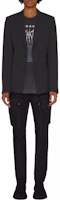 Lookbook (W) Givenchy FW22 修身單排扣西裝外套 煤黑色 BM30CR13MP-025