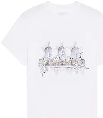 (Women) GIVENCHY FW22 White Dalmatian Logo Printed Oversized T-Shirt. BW707Z3ZAQ-100 Sizing (Women) GIVENCHY FW22 White Dalmatian Logo Printed Oversized T-Shirt. BW707Z3ZAQ-100