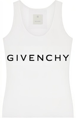 (W) 지방시 FW22 화이트 레터 프린트 크루넥 탱크탑 BW70AZ3YAC-116 Buy (W) 지방시 FW22 화이트 레터 프린트 크루넥 탱크탑 BW70AZ3YAC-116