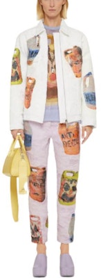 (W) Givenchy FW22 Jeans Wanita Polos Motif Porselen Ungu Muda. BW50Q550RG-541 Lookbook (W) Givenchy FW22 Jeans Wanita Polos Motif Porselen Ungu Muda. BW50Q550RG-541