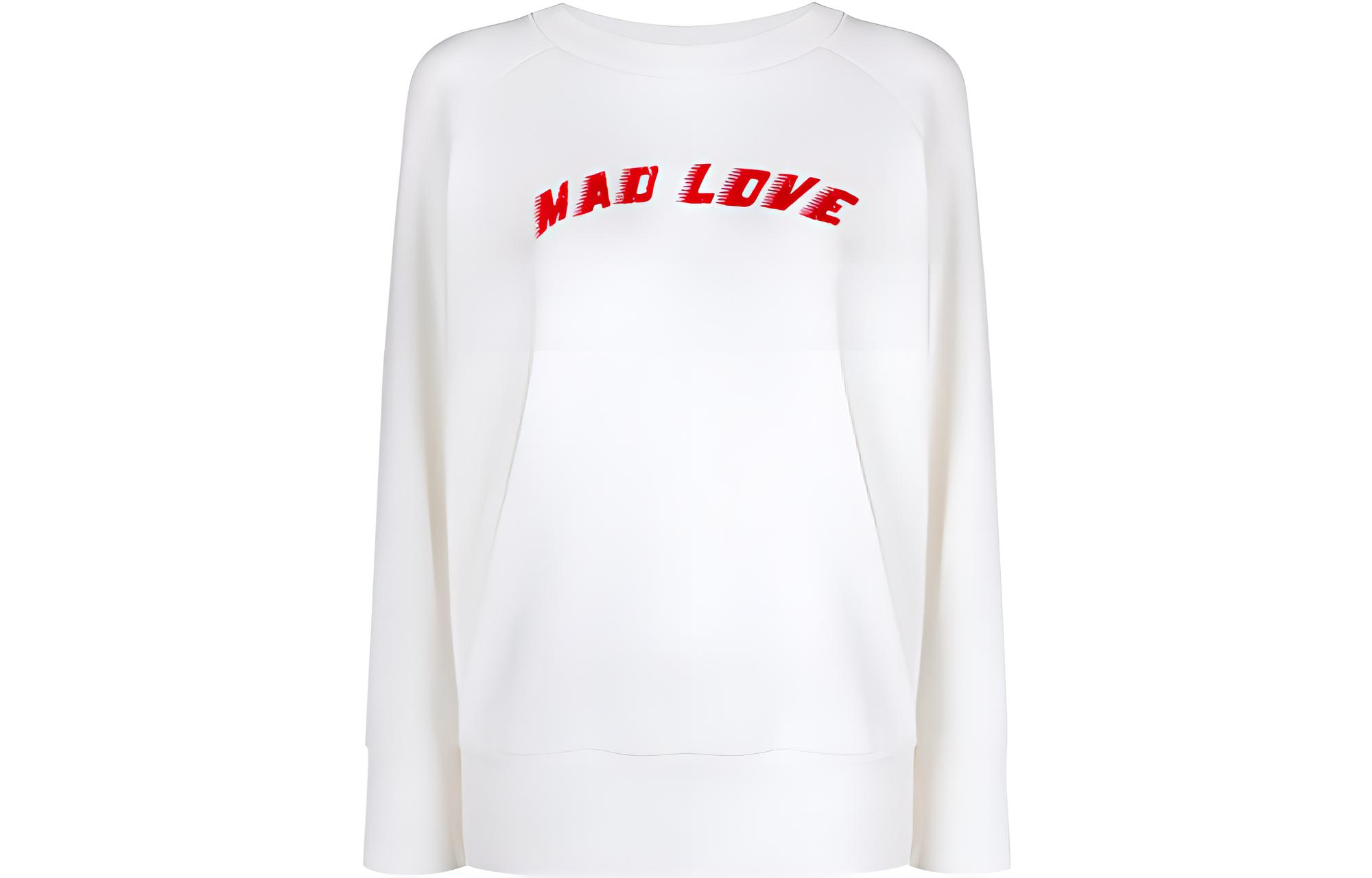 (Women) Givenchy FW22 White Slim-Fit Logo Print Sweatshirt BW70533Z0S130