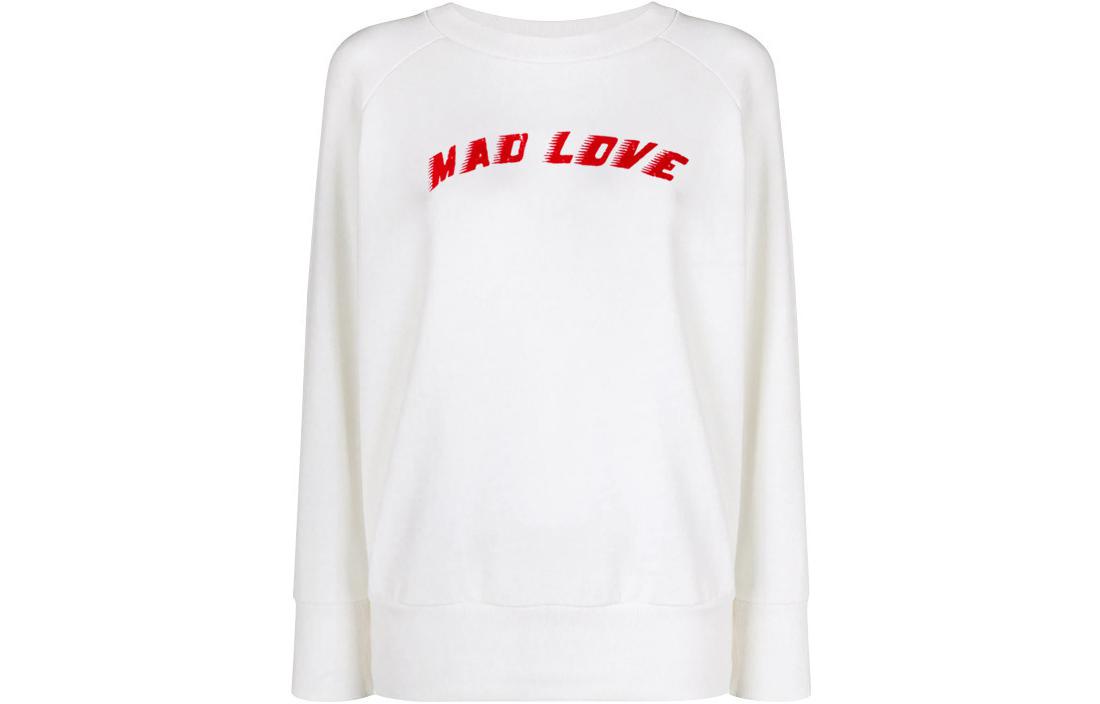 Order (Women) Givenchy FW22 White Slim-Fit Logo Print Sweatshirt BW70533Z0S130