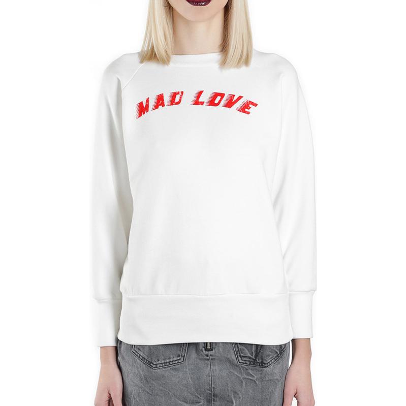 Lookbook (Women) Givenchy FW22 White Slim-Fit Logo Print Sweatshirt BW70533Z0S130