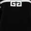 Details for (W) GIVENCHY FW23 Sweater Crewneck Hitam Striped Logo Bordir. BW90NZ4ZL1-001