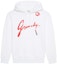 Buy (W) GIVENCHY FW23 白色字母印花連帽衫 BWJ01C3YDD-100