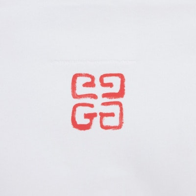 (W) GIVENCHY FW23 白色字母印花連帽衫 BWJ01C3YDD-100 Details for (W) GIVENCHY FW23 白色字母印花連帽衫 BWJ01C3YDD-100