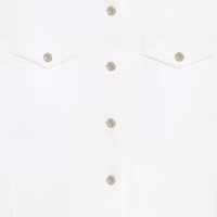 Sizing (Women) GIVENCHY FW23 White Single-Breasted Loose Fit Casual Jacket BW00JW5Y4J-100