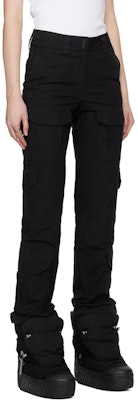 (W) ジバンシィ FW23 ソリッドカラージップポケットカジュアルパンツ ウィメンズ ブラック BW511H14TW-001 Purchase (W) ジバンシィ FW23 ソリッドカラージップポケットカジュアルパンツ ウィメンズ ブラック BW511H14TW-001