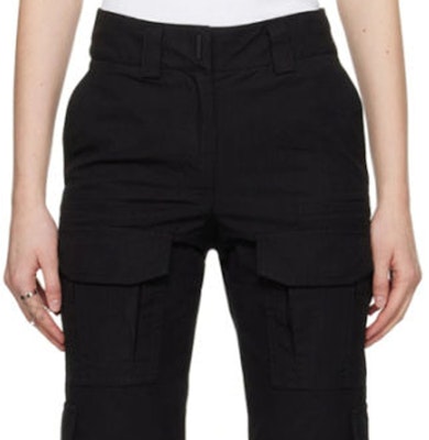 (W) ジバンシィ FW23 ソリッドカラージップポケットカジュアルパンツ ウィメンズ ブラック BW511H14TW-001 Details for (W) ジバンシィ FW23 ソリッドカラージップポケットカジュアルパンツ ウィメンズ ブラック BW511H14TW-001