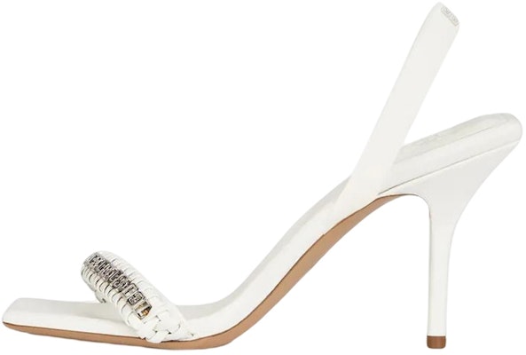 (W) Givenchy G-Chain Sandal Kulit Tenunan 'Ivory White' BE306JE1DR-105 Buy (W) Givenchy G-Chain Sandal Kulit Tenunan 'Ivory White' BE306JE1DR-105