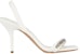 (W) Givenchy G-Chain Sandal Kulit Tenunan 'Ivory White' BE306JE1DR-105
