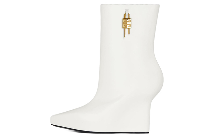 (W) Givenchy G-Lock Ankle Boot 'White'