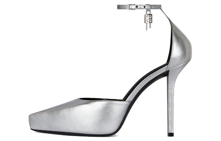 (W) Givenchy G-Lock High Heel 'Silver'
