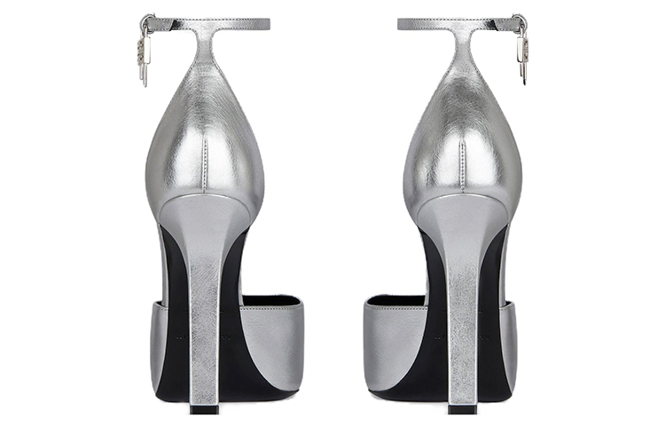 (W) Givenchy G-Lock High Heel 'Silver' 圖 5