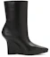Lookbook (Women) Givenchy G-Lock Leather Wedge Boots 'Black' BE6041E1M1-001