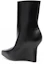 Shop (Women) Givenchy G-Lock Leather Wedge Boots 'Black' BE6041E1M1-001