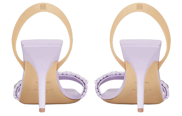Shop (W) Sandal Kulit Anyam Givenchy G Chain 'Ungu' BE306JE1DR-596