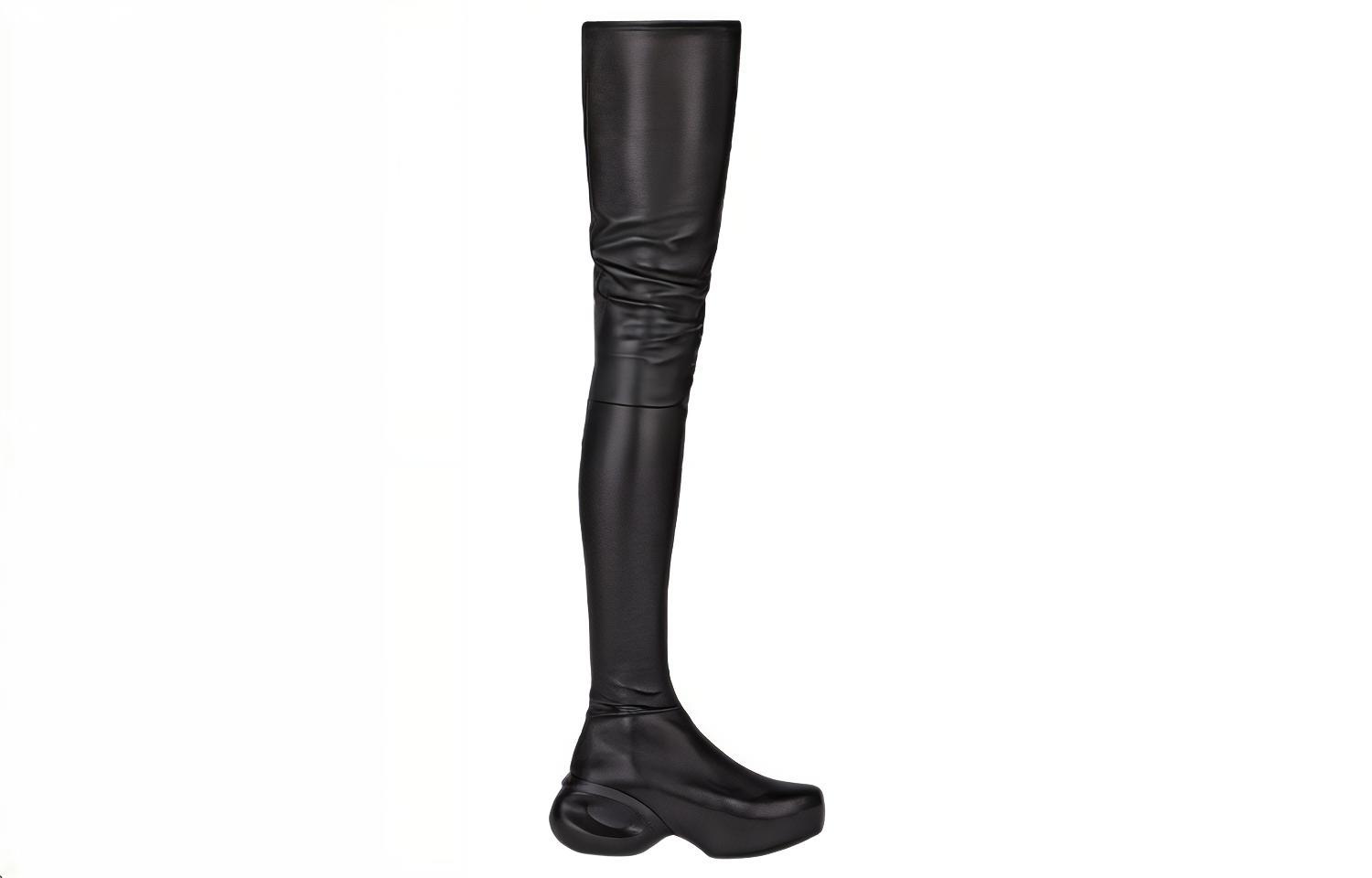 Order (Women) Givenchy G Clog 'Leather Tall Boot Black' BE7025E1DL-001
