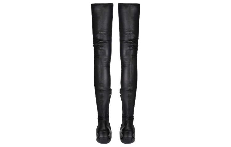 Shop (Women) Givenchy G Clog 'Leather Tall Boot Black' BE7025E1DL-001
