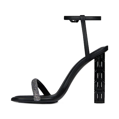 (W) Givenchy G Cube 'Black Fashion Sandals'