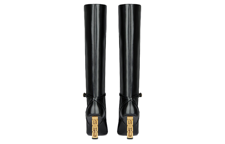 (W) Givenchy G Cube 'Black Leather Pointed High-Heel Boots' 圖 4