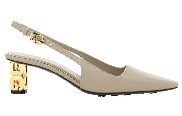 (W) Givenchy G Cube High Heels 'Beige Buckle' 圖 2