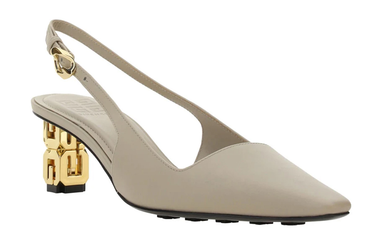 (W) Givenchy G Cube High Heels 'Beige Buckle' 圖 3