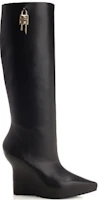 Order (Women) Givenchy G Lock Knee-High Wedge Boot 'Black' BE702KE1M1-001