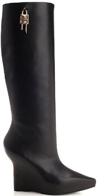 (Women) Givenchy G Lock Knee-High Wedge Boot 'Black' BE702KE1M1-001 Order (Women) Givenchy G Lock Knee-High Wedge Boot 'Black' BE702KE1M1-001