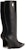 (W) But G Givenchy G Lock Boot Tumit Tinggi Lutut 'Hitam' BE702KE1M1-001
