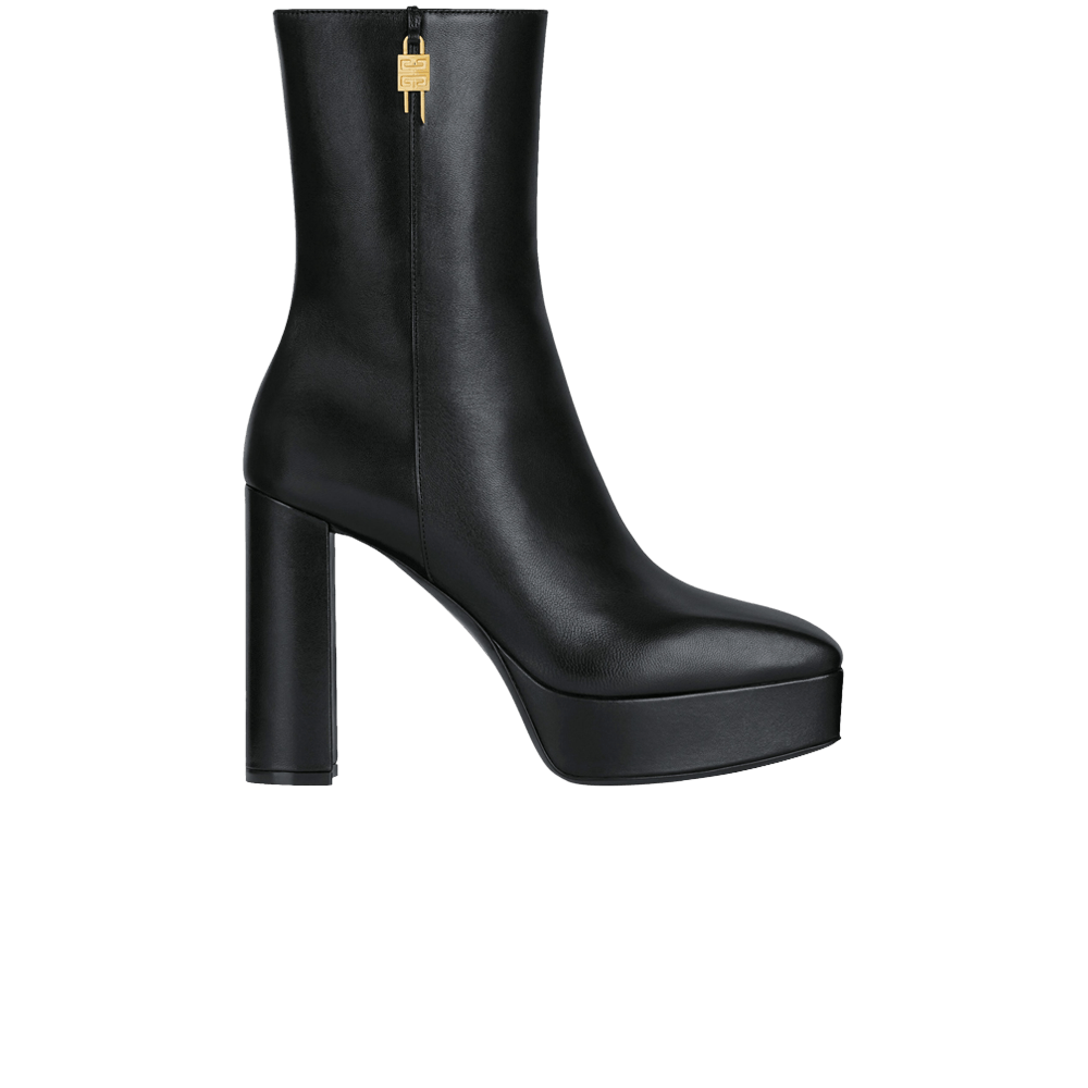(Women) Givenchy G Lock Platform Ankle Boot 'Black' BE6046E1WW-001