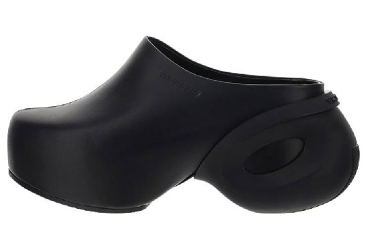 (Women) Givenchy G Wedge Mule Sandals 'Black Lambskin' BEZ00TE1DG-001