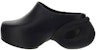 (W) Givenchy G Wedge Mule Sandals 'Kulit Hitam' BEZ00TE1DG-001