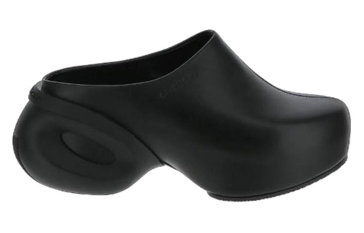 Order (W) Sandalias Givenchy G Wedge Mule 'Piel de Cordero Negra' BEZ00TE1DG-001