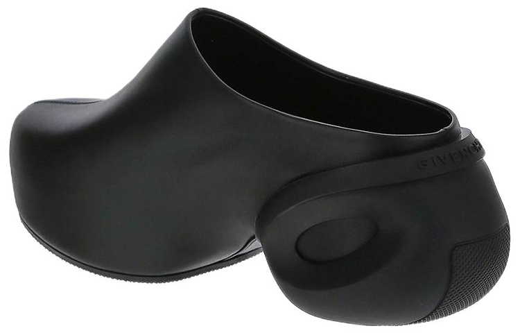 Shop (Women) Givenchy G Wedge Mule Sandals 'Black Lambskin' BEZ00TE1DG-001
