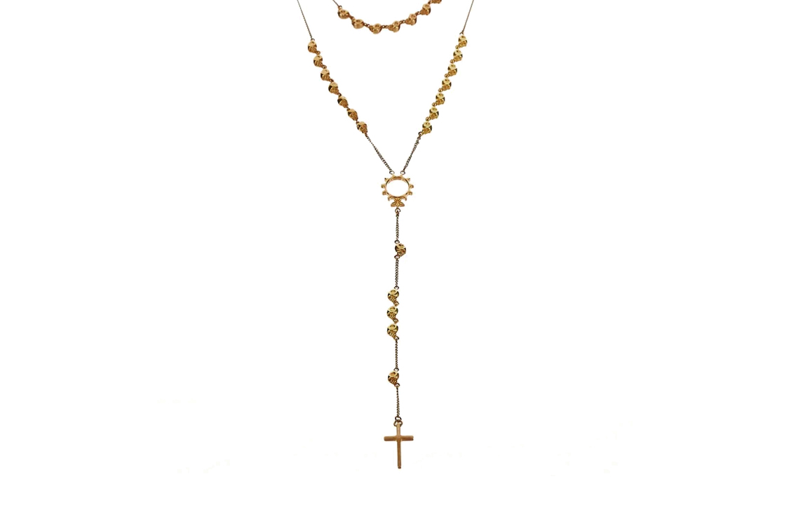 (Women) GIVENCHY Gear Detail Brass Necklace for Women - Bronze Color. BF03165900960