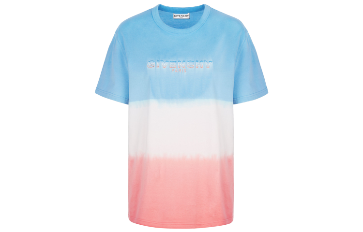 Order (W) Camiseta Multicolor Givenchy con Logo Degradado Bordado. BW707Z3Z3S-673