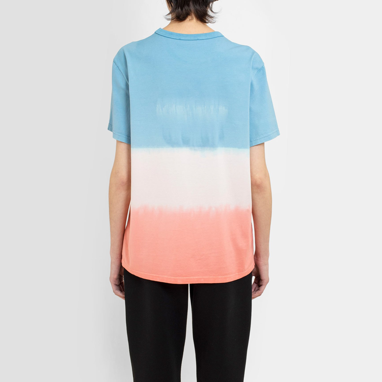 Shop (W) Camiseta Multicolor Givenchy con Logo Degradado Bordado. BW707Z3Z3S-673