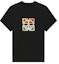 Buy (W) Camiseta Negra GIVENCHY con Logo Degradado Impreso BW707Z3Z9Y-001
