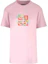 Order (W) GIVENCHY 圖案印花粉色短袖圓領女款 T 恤。 BW707Z3YK2-656
