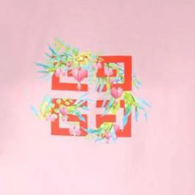 (W) GIVENCHY 圖案印花粉色短袖圓領女款 T 恤。 BW707Z3YK2-656 Details for (W) GIVENCHY 圖案印花粉色短袖圓領女款 T 恤。 BW707Z3YK2-656