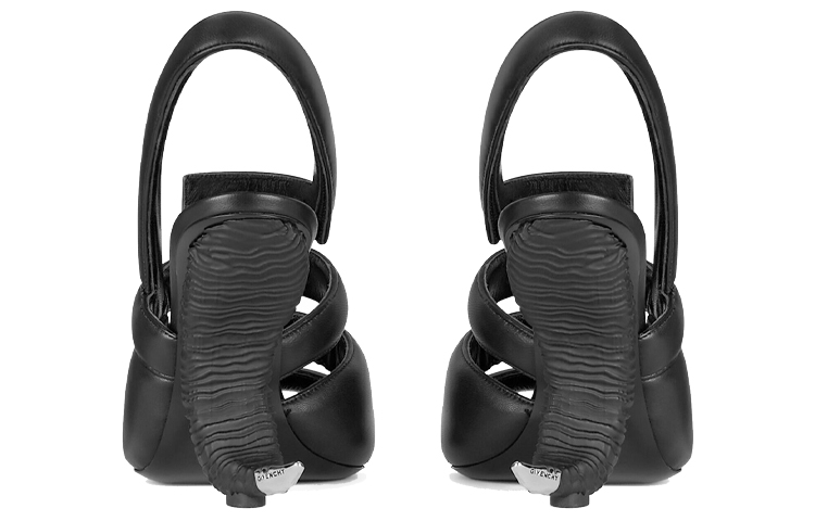 (W) Givenchy Horn Slingback Heels 'Black' 圖 5